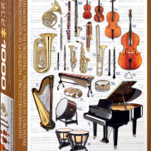 Instruments of the Orchestra 1000-Piece Puzzle