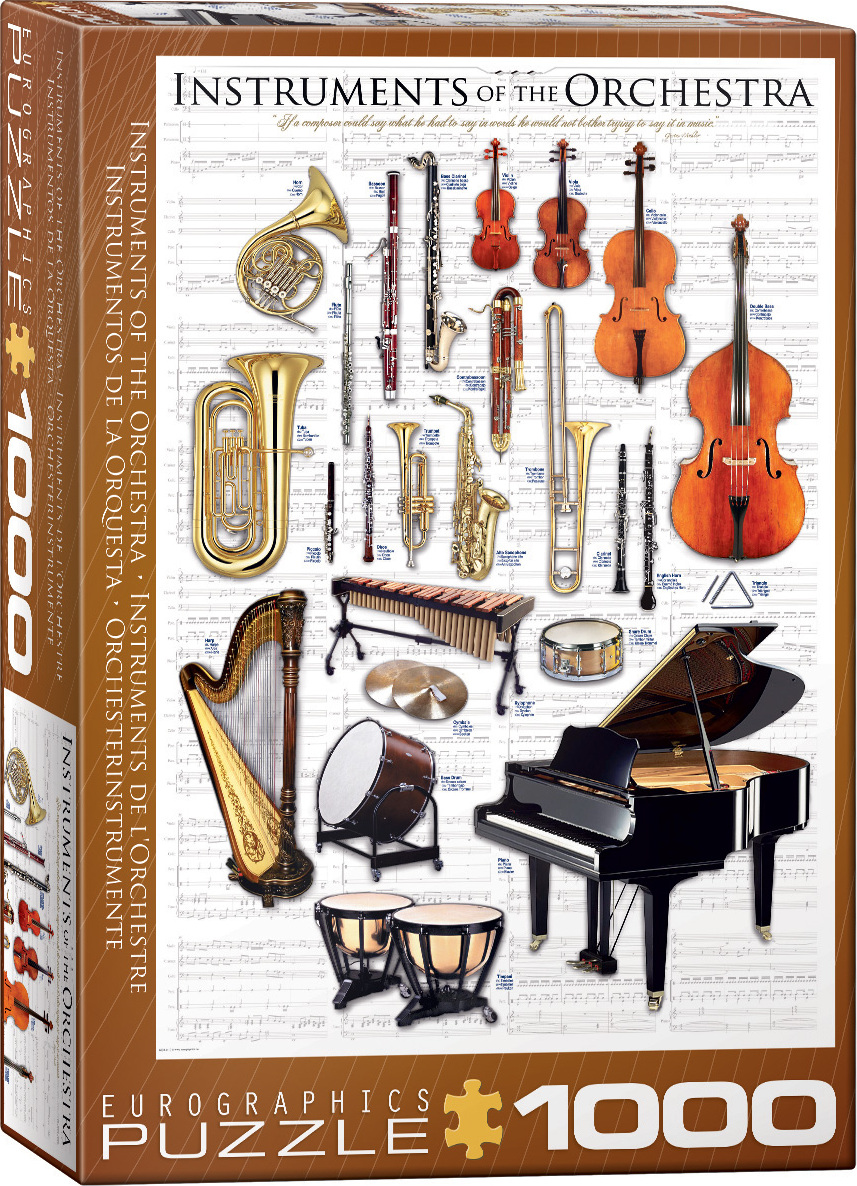 Instruments of the Orchestra 1000-Piece Puzzle