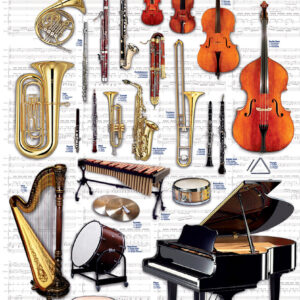 Instruments of the Orchestra 1000-Piece Puzzle