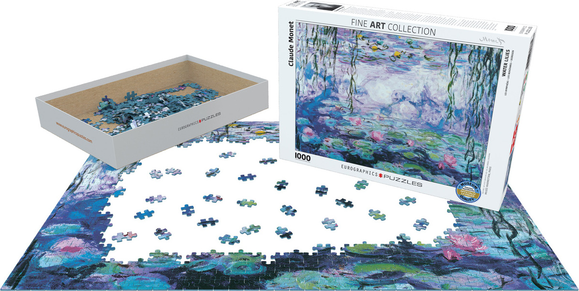 Waterlilies by Claude Monet 1000-Piece Puzzle