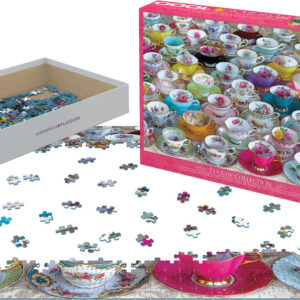 Tea Cup Collection 1000-Piece Puzzle