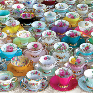 Tea Cup Collection 1000-Piece Puzzle