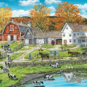 Farm by the Lake by Bob Fair 300-Piece Puzzle