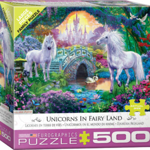 Unicorns in Fairy Land by Jan Patrik 500-Piece Puzzle