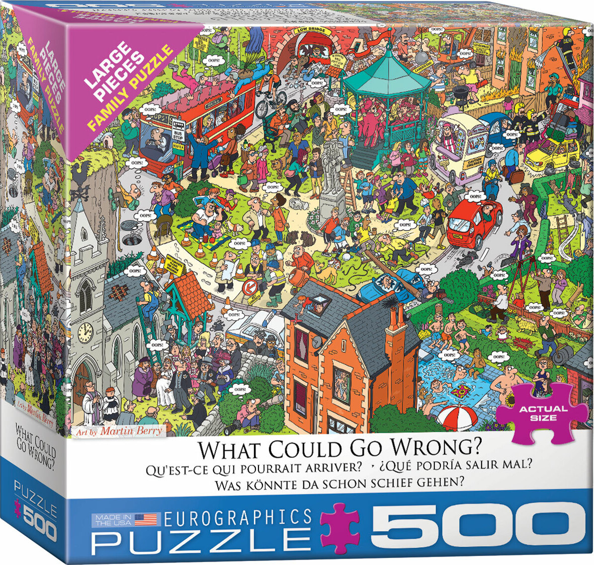 What Could go Wrong? by Martin Berry 500-Piece Puzzle