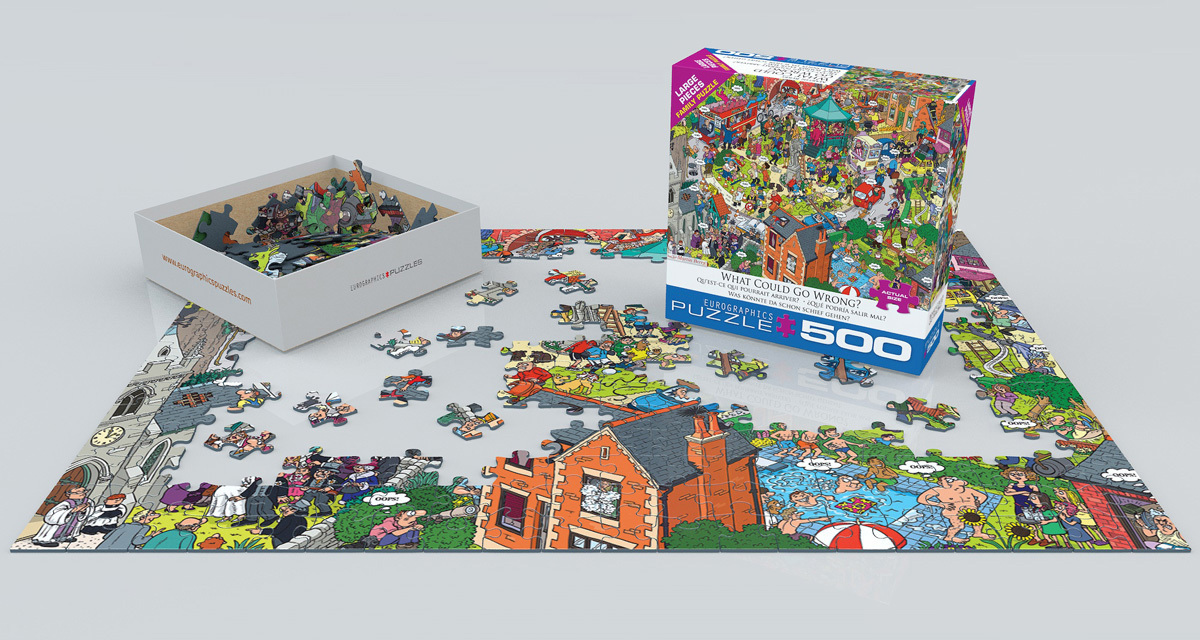 What Could go Wrong? by Martin Berry 500-Piece Puzzle