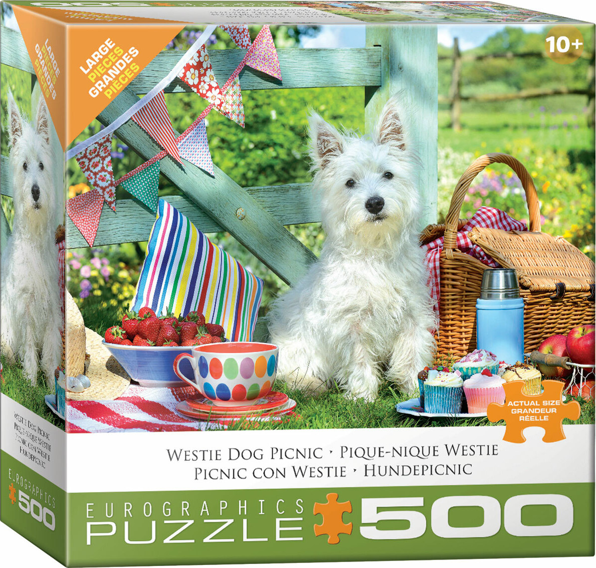 Scottie Dog Picnic 500-Piece Puzzle