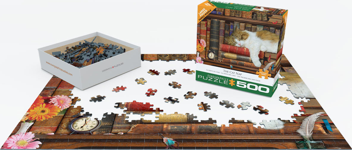 The Cat Nap 500-Piece Puzzle