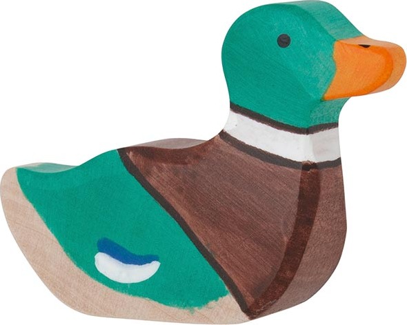 Mallard, Sitting - Holztiger