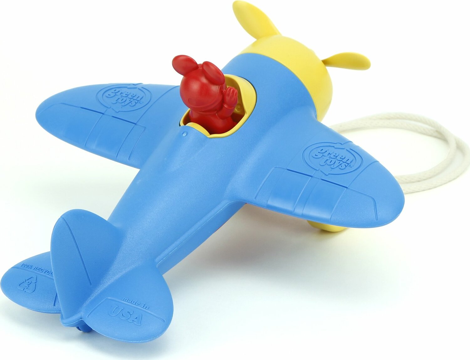 Mickey Mouse Airplane Pull Toy
