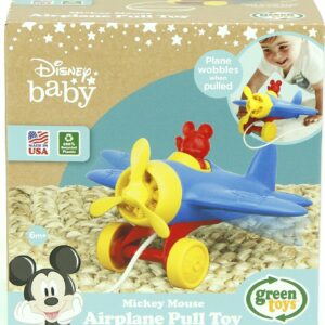 Mickey Mouse Airplane Pull Toy