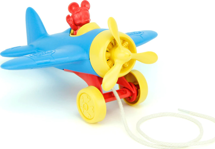 Mickey Mouse Airplane Pull Toy