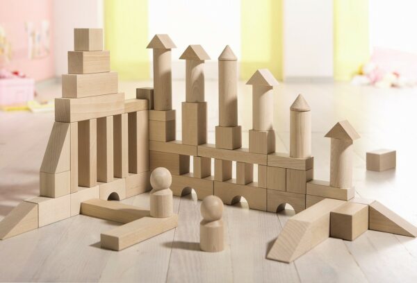 Basic Building Blocks (lg Set) – Purple Cow Toys