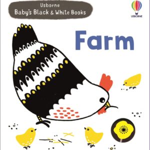 Baby's Black and White Books Farm