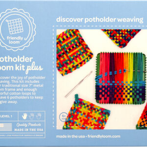 Friendly Loom - Potholder DELUXE Loom (Traditional Size)