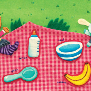 Indestructibles: Baby Babble: A Book of Baby's First Words: Chew Proof · Rip Proof · Nontoxic · 100% Washable (Book for Babies, Newborn Books, Safe to Chew)