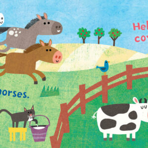 Indestructibles: Hello, Farm!: Chew Proof · Rip Proof · Nontoxic · 100% Washable (Book for Babies, Newborn Books, Safe to Chew)