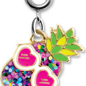 Glitter Pineapple Charm