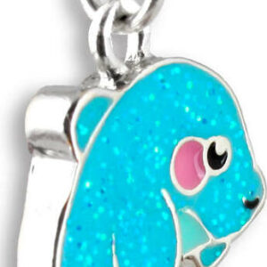 Glitter Dolphin Charm
