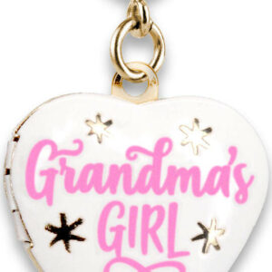 Gold Grandma's Girl Locket Charm
