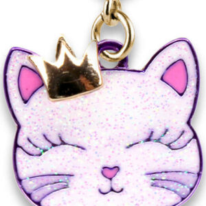 Gold Princess Kitty Charm