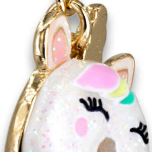 Gold Unicorn Donut Charm