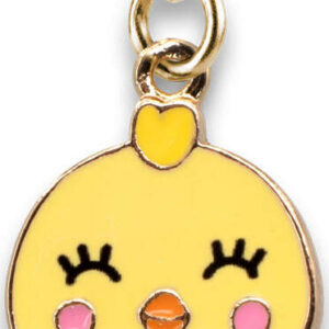 Gold Swivel Chick Charm