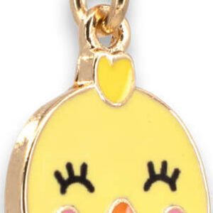 Gold Swivel Chick Charm