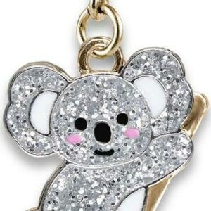 Gold Glitter Koala Charm