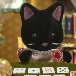 Midnight Cat Family (4 Member)