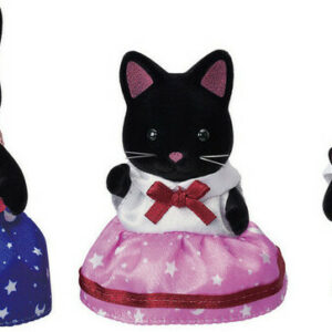 Midnight Cat Family (4 Member)