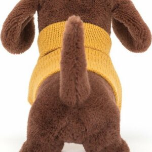 Sweater Sausage Dog Yellow