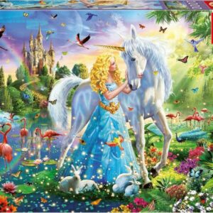The Princess And The Unicorn Educa 1000 Piece Puzzle