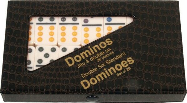 Double Six Dominoes-Ivory Tiles