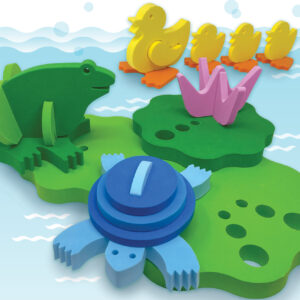 BathBlocks Pond Pals Puzzle Set