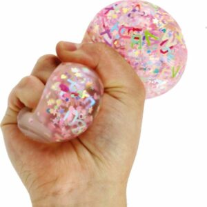 Alphabet Glitter Ball