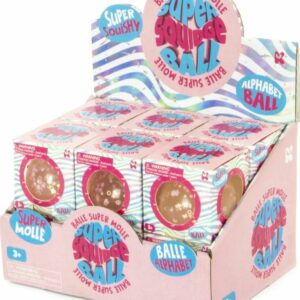 Alphabet Glitter Ball