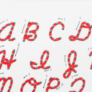 Cursive Upper Case Magnatab