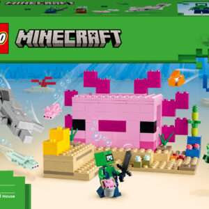 LEGO® Minecraft The Axolotl House Building Toy
