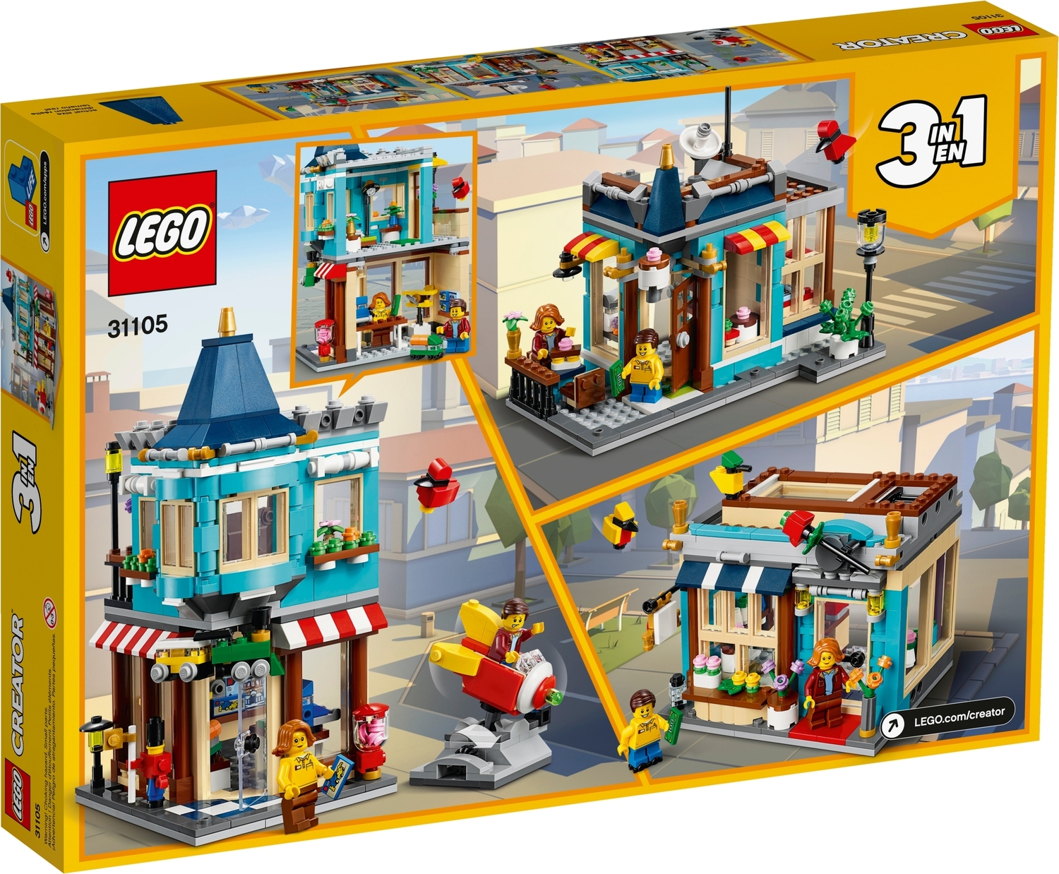 LEGO® Creator 3-in-1: Townhouse Toy Store
