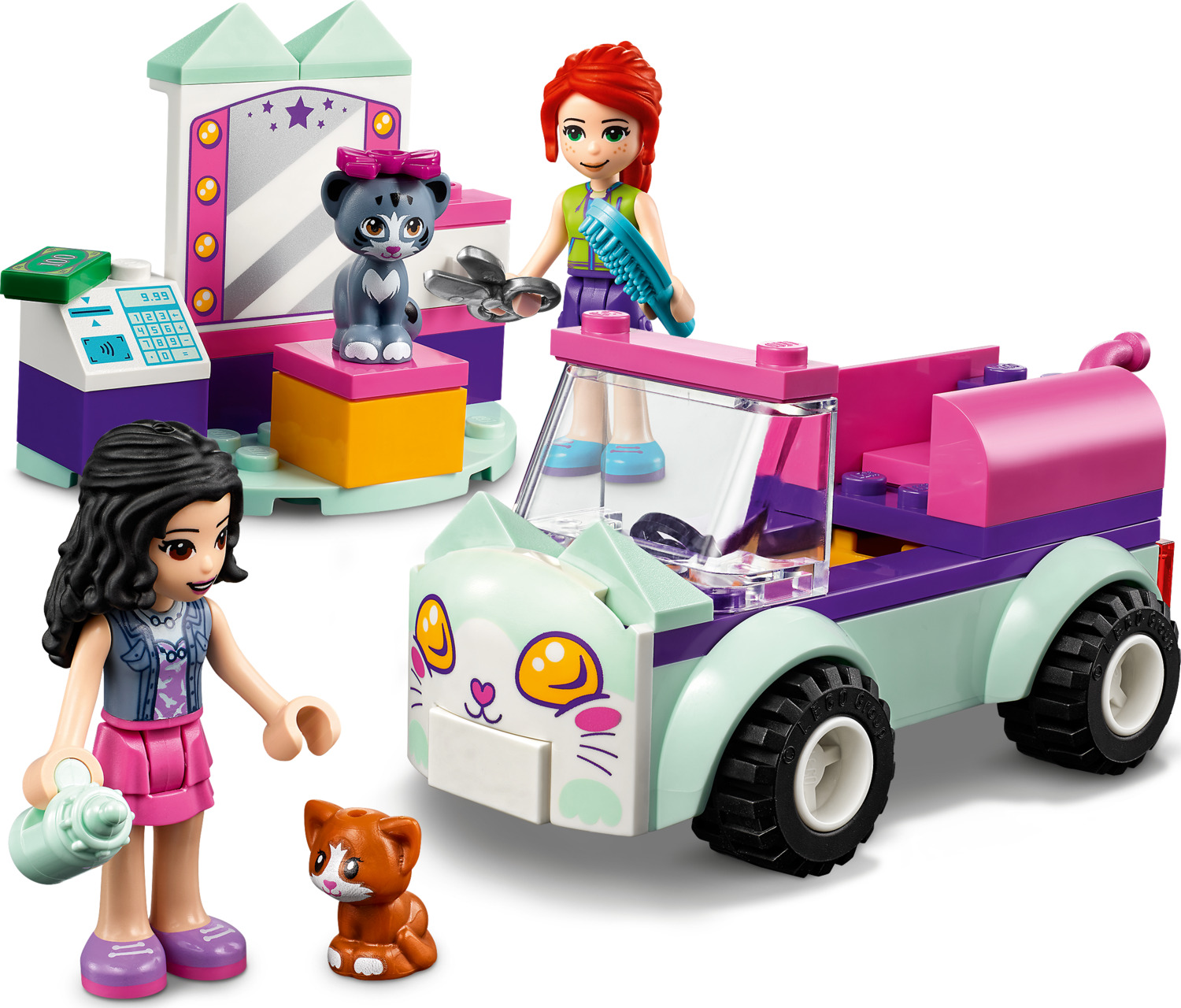 LEGO® Friends: Cat Grooming Car