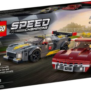 LEGO® Speed Champions: Chevrolet Corvette C8.R Race Car and 1968 Chevrolet Corvette