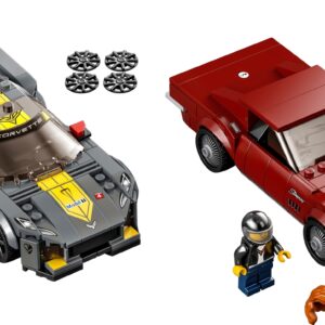 LEGO® Speed Champions: Chevrolet Corvette C8.R Race Car and 1968 Chevrolet Corvette