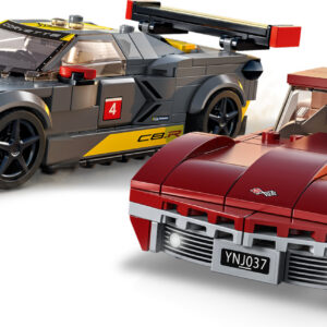 LEGO® Speed Champions: Chevrolet Corvette C8.R Race Car and 1968 Chevrolet Corvette