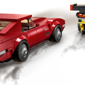 LEGO® Speed Champions: Chevrolet Corvette C8.R Race Car and 1968 Chevrolet Corvette
