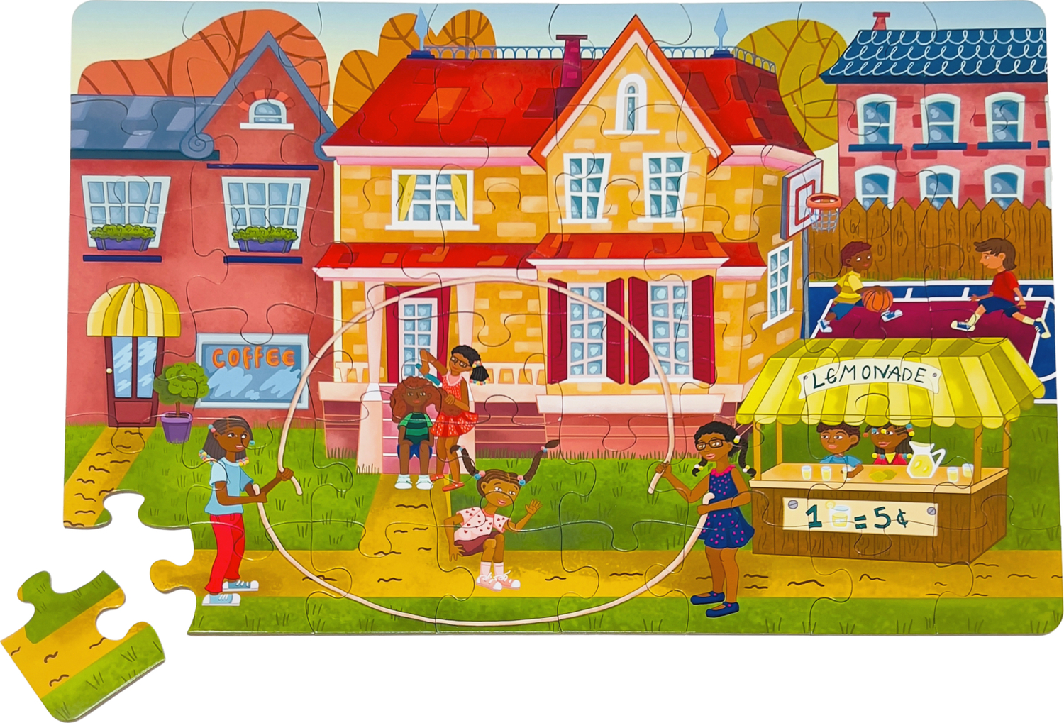 Fun Outside 48 Piece Puzzle for Kids