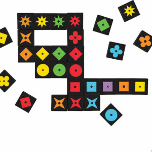 QwirkleTM: Color Blind Friendly Family Game