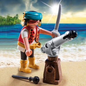 Playmobil Pirate with Cannon