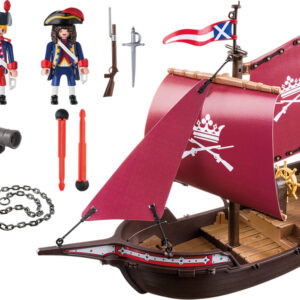 Playmobil Pirates Soldiers' Patrol Boat
