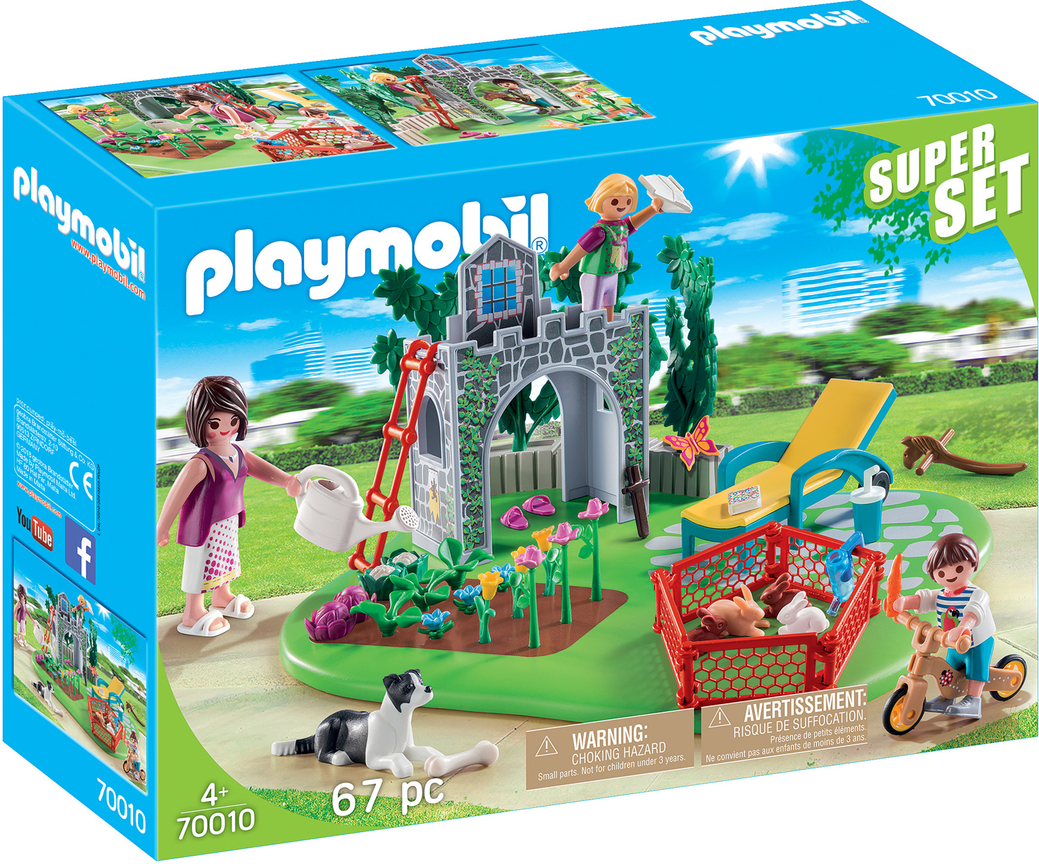Playmobil SuperSet Family Garden 70010